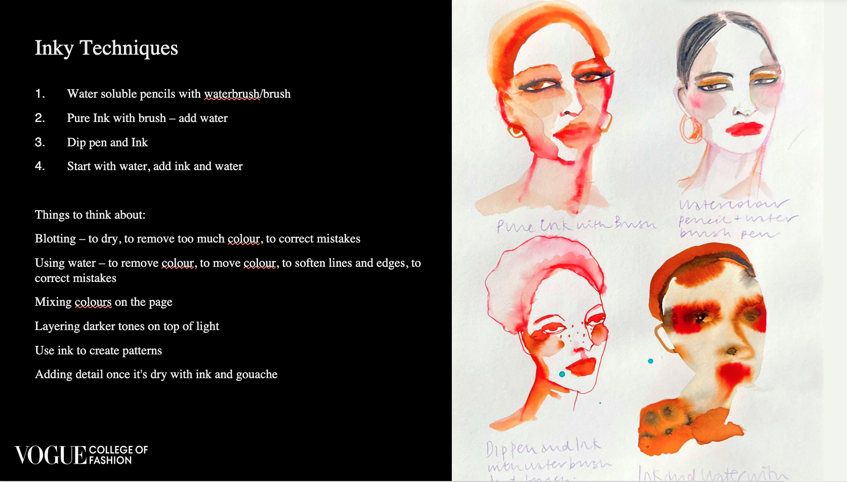 Vogue College of Fashion Workshop
